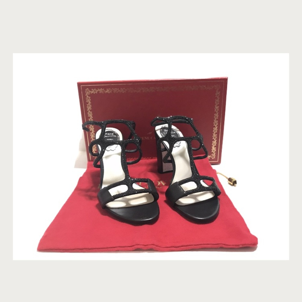 Rene Caovilla Crystal Embellished Sandal size 36